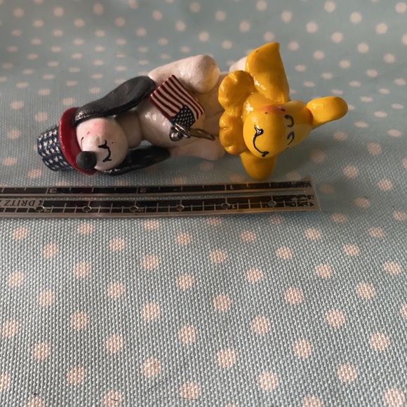 Handcrafted; Patriotic Snoopy; Ornament - Picture 6 of 10